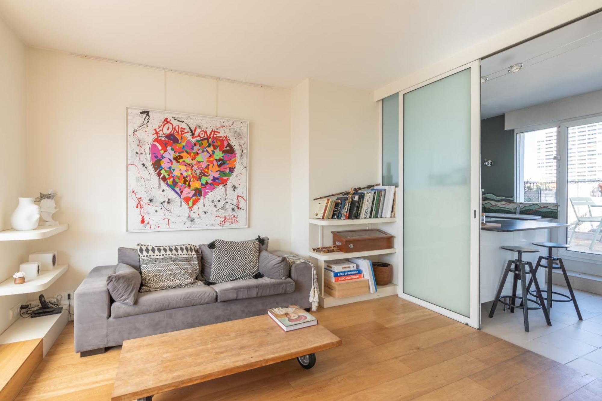 Breathtaking 2bd Roof-top Patio 19e! * Parigi
